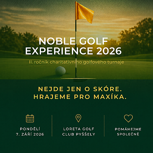 Noble Golf Experience 2026: Když společně strávený den pomáhá